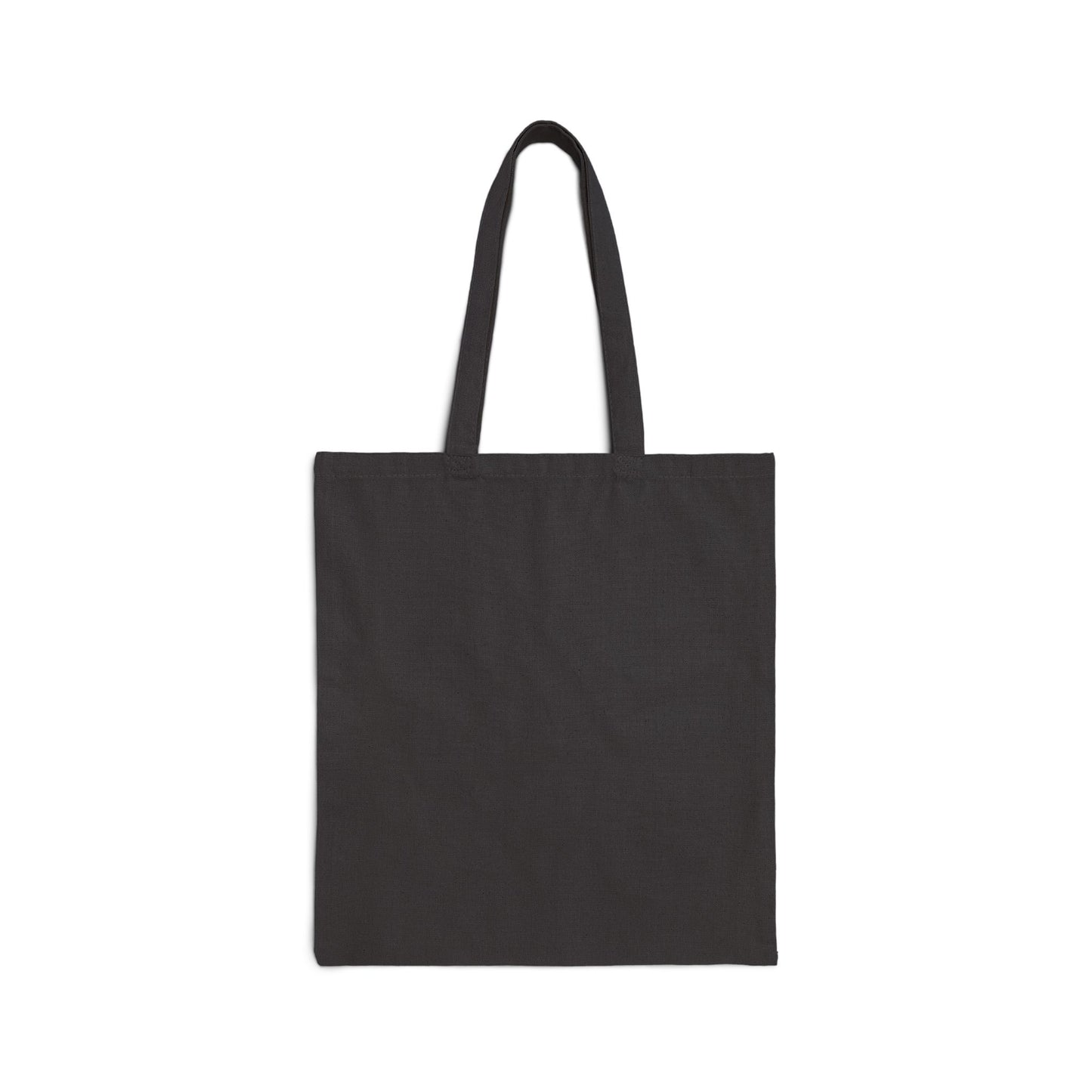 Canvas Tote Bag — Ink Brush Kanji Print (Vintage Sumi-E Style)