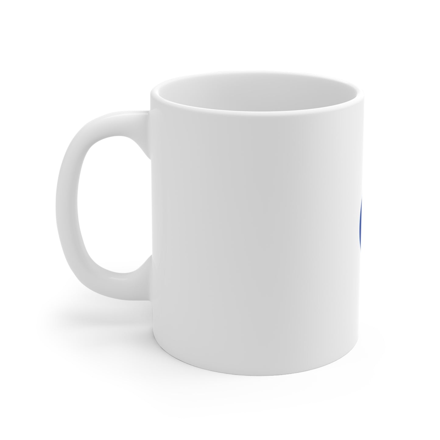Blue Dot Mug | Minimalist Circle Design