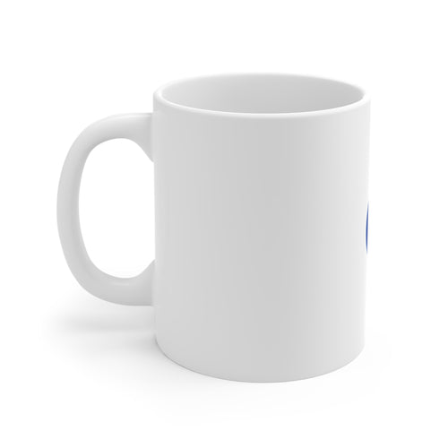 Blue Dot Mug | Minimalist Circle Design