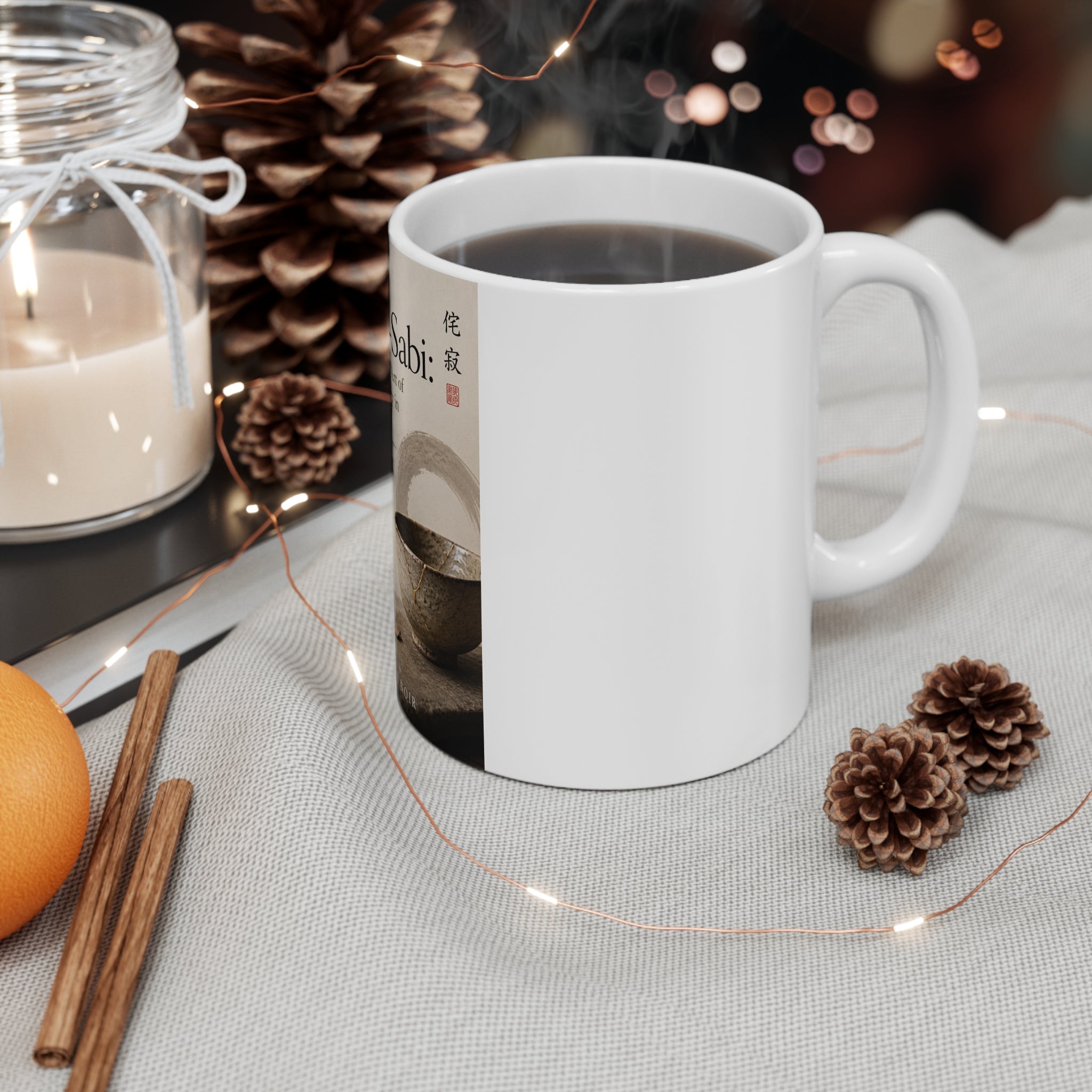Wabi-Sabi Mug – The Japanese Art of Finding Beauty in Imperfection (11 oz)