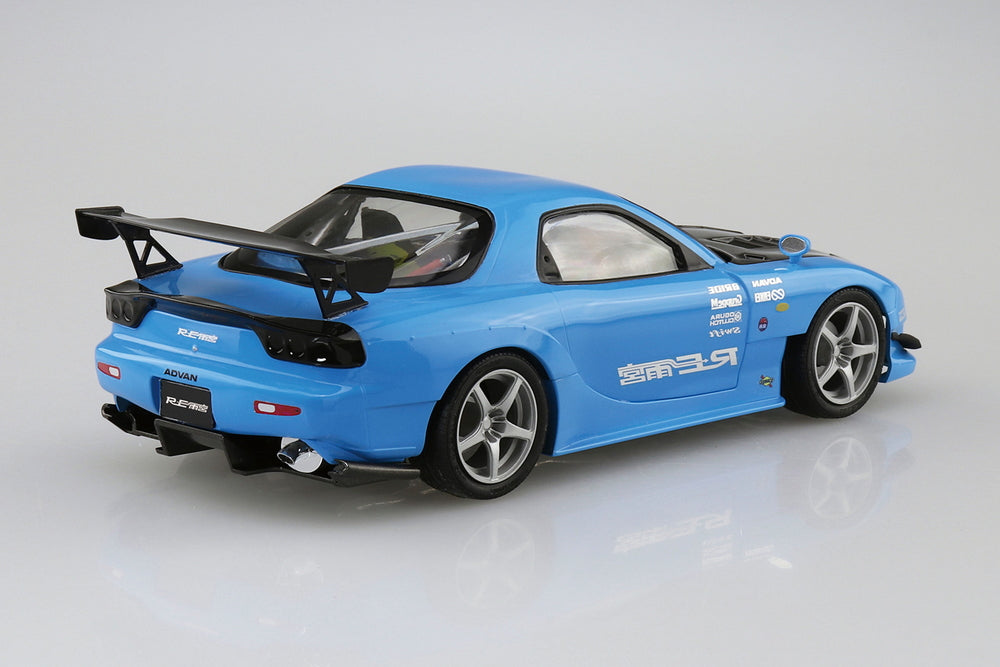 Aoshima 1/24 RE Amemiya Mazda RX-7 FD3S '99 | Rare JDM Tuned Car Model Kit