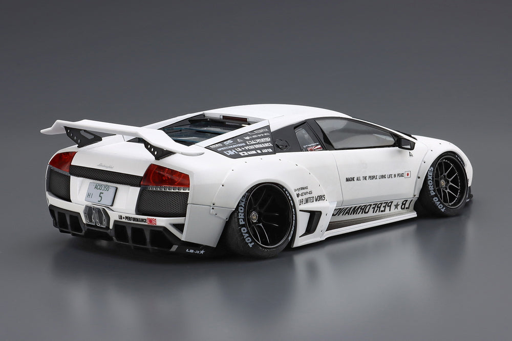 Aoshima 1/24 LB-Works Lamborghini Murcielago Ver.1 Liberty Walk No.20 | Rare JDM Model Kit