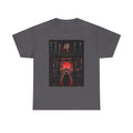 Zen Gate Sunset T-Shirt — Samurai Silhouette Red Moon Graphic Tee