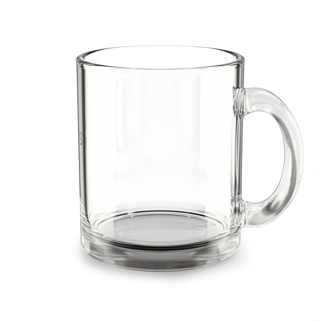 Less Is More Glass Mug | Minimalist Clear Coffee Cup