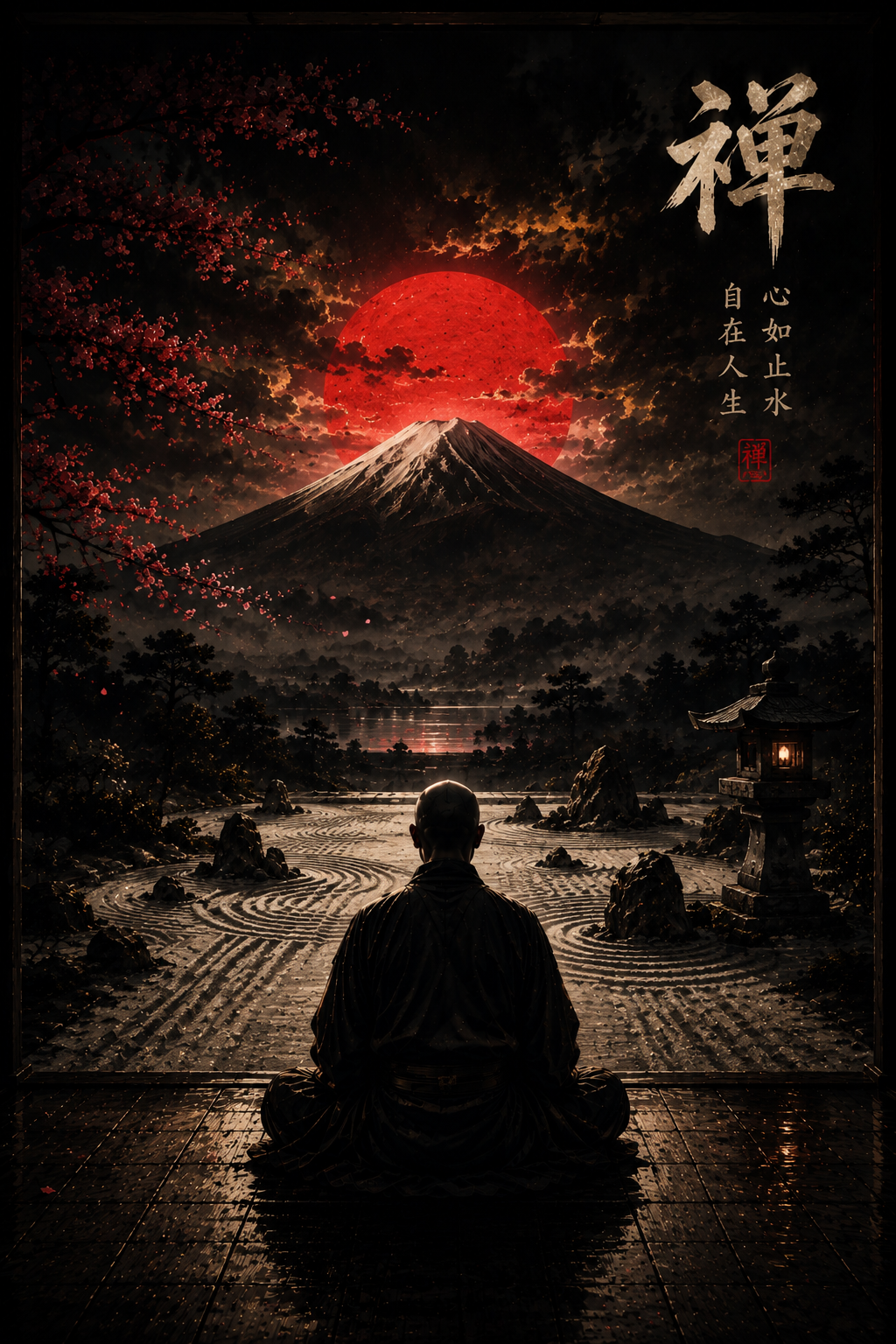 禅 — 富士の静寂 壁紙